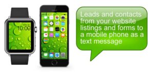 SMS contact forms are a marketing trends for real estate listings